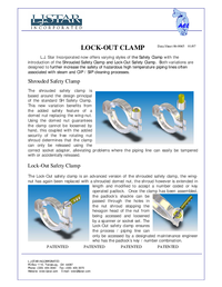 Thumbnail of document Data Sheet - Lockout Series Safety Sanitary Clamp